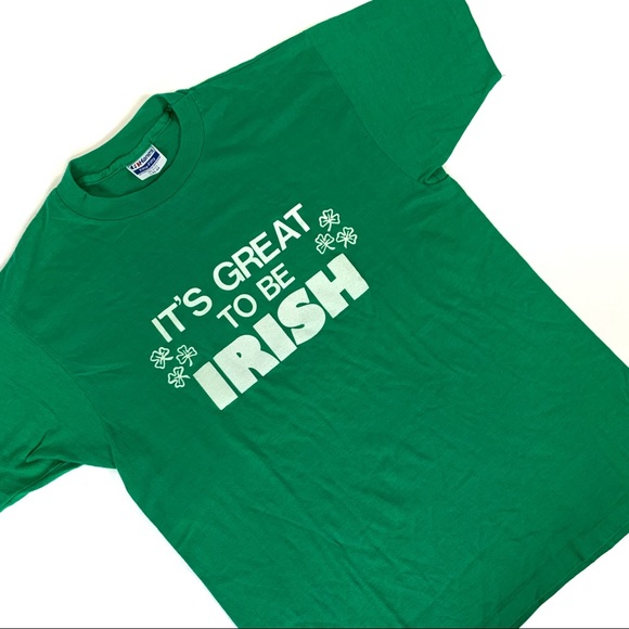 Vintage 80s “It’s Good To Be Irish” Tee - Picture 1 of 5